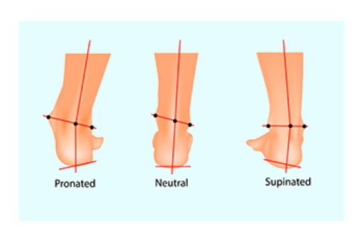 Pronation and Supination in the Feet